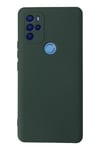 Mey İthalat®  General Mobile GM 21 Pro Kılıf Nano içi Kadife Silikon - Koyu Yeşil