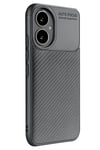 Mey İthalat®  Honor 400 Kılıf Auto Focus Karbon Kapak - Gri