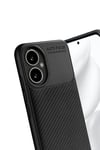 Mey İthalat®  Honor 400 Kılıf Auto Focus Karbon Kapak - Siyah