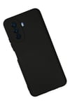 Mey İthalat®  Huawei Nova Y70 Kılıf Nano içi Kadife Silikon - Siyah