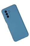 Mey İthalat®  Huawei Nova Y70 Kılıf Nano içi Kadife Silikon - Mavi
