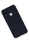 Mey İthalat®  Huawei P Smart 2019 Kılıf Nano içi Kadife Silikon - Lacivert