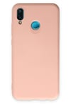 Mey İthalat®  Huawei P20 Lite Kılıf Nano içi Kadife Silikon - Pudra