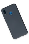 Mey İthalat®  Huawei P20 Lite Kılıf Nano içi Kadife Silikon - Gri