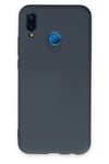 Mey İthalat®  Huawei P20 Lite Kılıf Nano içi Kadife Silikon - Gri