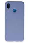 Mey İthalat®  Huawei P20 Lite Kılıf Nano içi Kadife Silikon - Lila