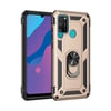 Mey İthalat®  Huawei Y6P Kılıf Sofya Yüzüklü Silikon Kapak - Gold