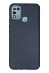 Mey İthalat®  İnfinix Hot 10 Play Kılıf Nano içi Kadife Silikon - Lacivert