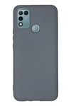 Mey İthalat®  İnfinix Hot 10 Play Kılıf Nano içi Kadife Silikon - Gri