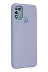 Mey İthalat®  İnfinix Hot 10 Play Kılıf Nano içi Kadife Silikon - Lila
