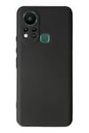 Mey İthalat®  İnfinix Hot 11s Kılıf First Silikon - Siyah