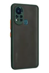 Mey İthalat®  İnfinix Hot 11s Kılıf Montreal Silikon Kapak - Yeşil