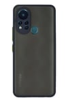 Mey İthalat®  İnfinix Hot 11s Kılıf Montreal Silikon Kapak - Lacivert
