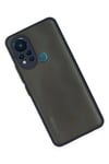 Mey İthalat®  İnfinix Hot 11s Kılıf Montreal Silikon Kapak - Lacivert