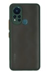 Mey İthalat®  İnfinix Hot 11s Kılıf Montreal Silikon Kapak - Yeşil