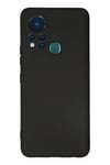 Mey İthalat®  İnfinix Hot 11s Kılıf Nano içi Kadife Silikon - Siyah