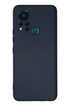 Mey İthalat®  İnfinix Hot 11s Kılıf Nano içi Kadife Silikon - Lacivert