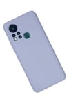 Mey İthalat®  İnfinix Hot 11s Kılıf Nano içi Kadife Silikon - Lila