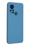 Mey İthalat®  İnfinix Hot 11s Kılıf Nano içi Kadife Silikon - Mavi