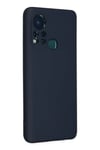 Mey İthalat®  İnfinix Hot 11s Kılıf Nano içi Kadife Silikon - Lacivert