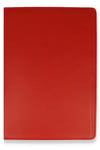 Mey İthalat®  iPad Mini 1 Kılıf 360 Tablet Deri Kılıf - Kırmızı