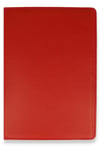 Mey İthalat®  iPad Mini 1 Kılıf 360 Tablet Deri Kılıf - Kırmızı