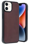 Mey İthalat®  iPhone 11 Kılıf Aras Deri Kapak - Bordo