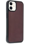 Mey İthalat®  iPhone 11 Kılıf Aras Deri Kapak - Bordo