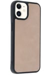 Mey İthalat®  iPhone 11 Kılıf Aras Deri Kapak - Pudra