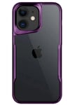 Mey İthalat®  iPhone 11 Kılıf Boyi Silikon Kapak - Derin Mor