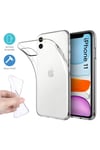 Mey İthalat®  iPhone 11 Kılıf Lüx Şeffaf Silikon