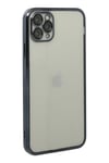Mey İthalat®  iPhone 11 Pro Kılıf  Lensli Silikon - Siyah