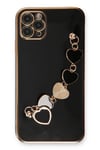 Mey İthalat®  iPhone 11 Pro Kılıf Esila Silikon - Siyah