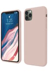 Mey İthalat®  iPhone 11 Pro Kılıf First Silikon - Rose Gold