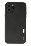 Mey İthalat®  iPhone 11 Pro Kılıf Loop Deri Silikon - Siyah