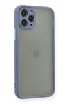 Mey İthalat®  iPhone 11 Pro Kılıf Montreal Silikon Kapak - Gri
