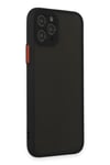 Mey İthalat®  iPhone 11 Pro Kılıf Montreal Silikon Kapak - Siyah
