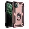 Mey İthalat®  iPhone 11 Pro Kılıf Sofya Yüzüklü Silikon Kapak - Rose