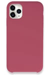 Mey İthalat®  iPhone 11 Pro Max Kılıf Lansman Legant Silikon - Fuşya