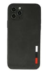 Mey İthalat®  iPhone 11 Pro Max Kılıf Loop Deri Silikon - Siyah