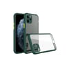 Mey İthalat®  iPhone 11 Pro Max Kılıf Miami Şeffaf Silikon - Koyu Yeşil