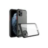 Mey İthalat®  iPhone 11 Pro Max Kılıf Miami Şeffaf Silikon - Siyah