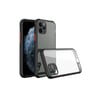 Mey İthalat®  iPhone 11 Pro Max Kılıf Miami Şeffaf Silikon - Siyah