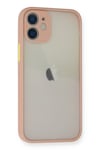 Mey İthalat®  iPhone 11 Pro Max Kılıf Montreal Silikon Kapak - Pembe