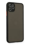 Mey İthalat®  iPhone 11 Pro Max Kılıf Montreal Silikon Kapak - Siyah