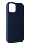 Mey İthalat®  iPhone 11 Pro Max Kılıf Nano içi Kadife Silikon - Lacivert