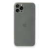 Mey İthalat®  iPhone 11 Pro Max Kılıf PP Ultra İnce Kapak - Beyaz
