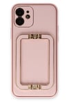 Mey İthalat®  iPhone 12 Kılıf Coco Elit Kapak - Pembe
