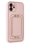 Mey İthalat®  iPhone 12 Kılıf Coco Elit Kapak - Pembe