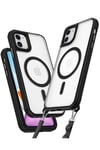 Mey İthalat®  iPhone 12 Kılıf Enka Magsafe Silikon Kılıf - Siyah